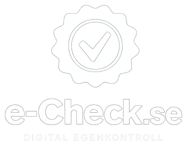 e-Check.se – digital egenkontroll